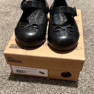 Mini Melissa Sweet Love Cap toe black
